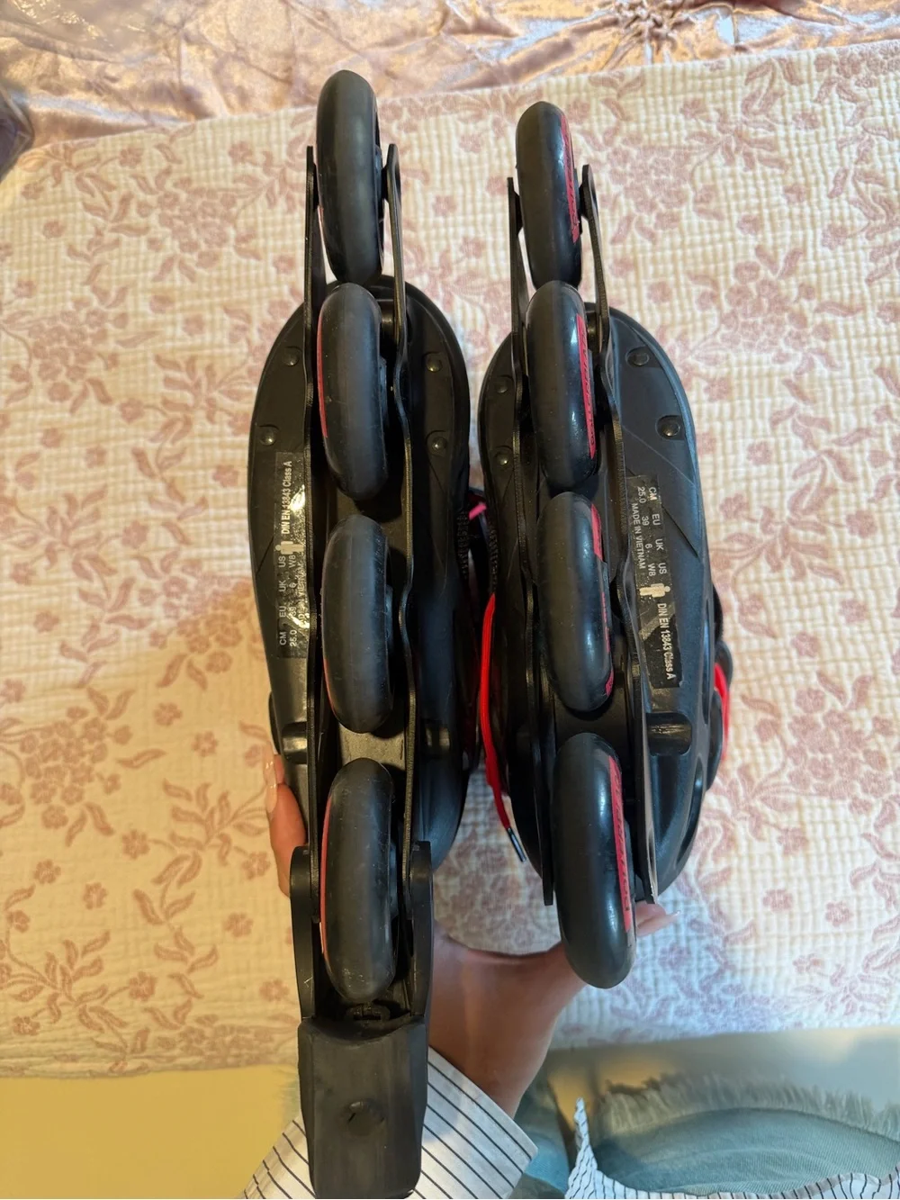 Rollerblade Macroblade 80W in Hot Pink and Black, Women’s Size 8